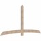 Ekena Millwork Bellingham Smooth Timber Gable Bracket, Douglas Fir, 108"W x 54"H x 1 1/2"D x 5 1/2"F, 12/12 Pitch GBW108X54X0206BEL00SDF - alternate 4